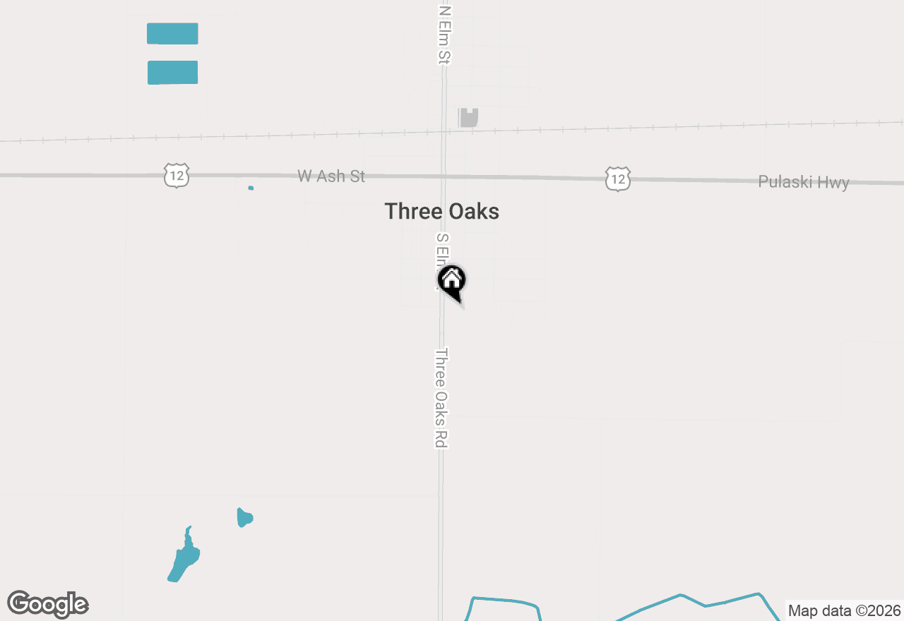 Map of 701 S Elm Street, Three Oaks, MI 49128