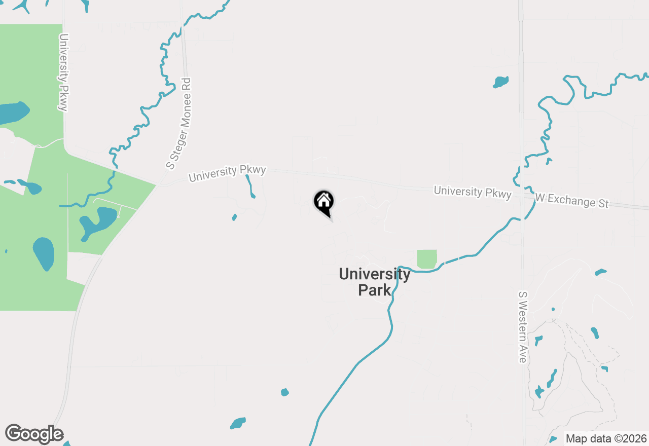 Map of 762 Mendocino Court #2, University Park, IL 60484