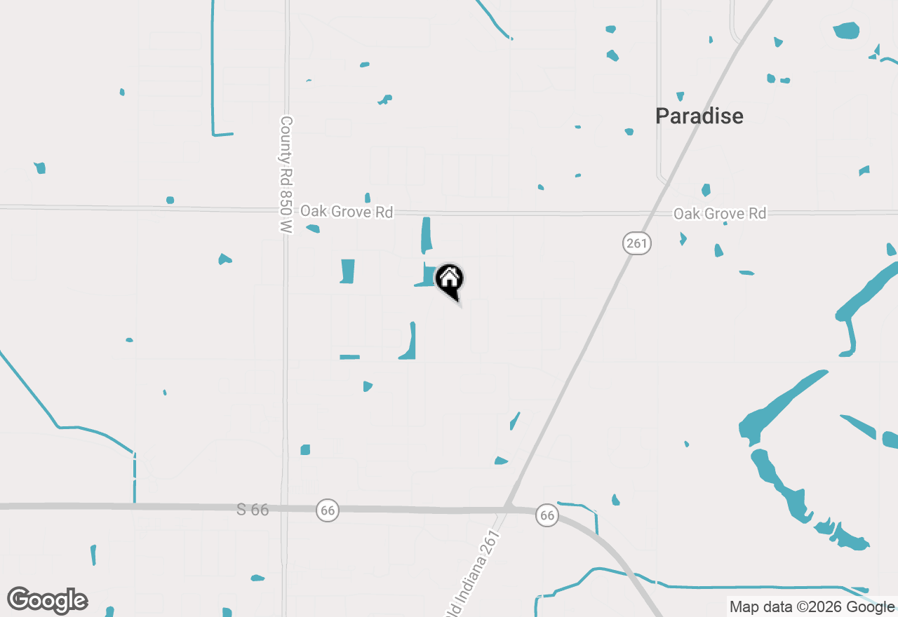 Map of 3300 Maple Lane, Newburgh, IN 47630