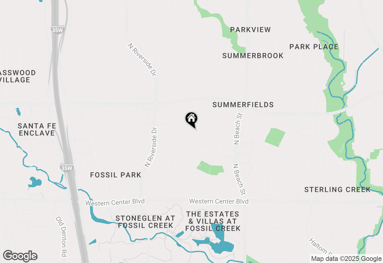 Map of 3920 Dogwood Lane, Fort Worth, TX 76137