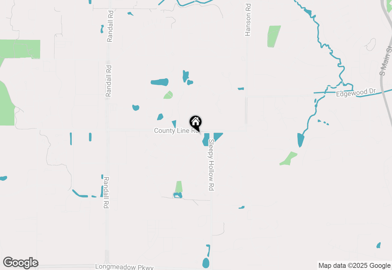 Map of 12 White Oak Court, Algonquin, IL 60102
