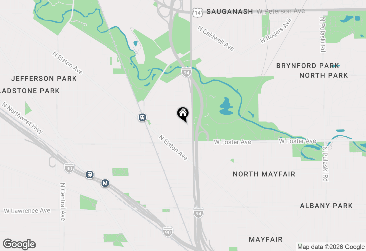 Map of 5266 N La Crosse Avenue, Chicago, IL 60630