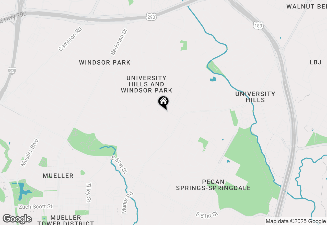 Map of 2601 Sweeney Ln, Austin, TX 78723