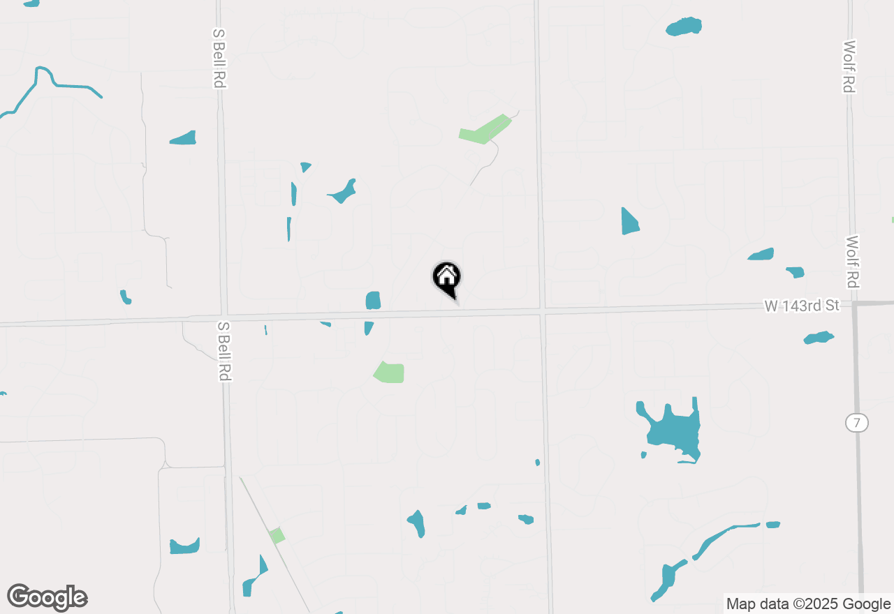 Map of 14225 Mallard Drive, Orland Park, IL 60467