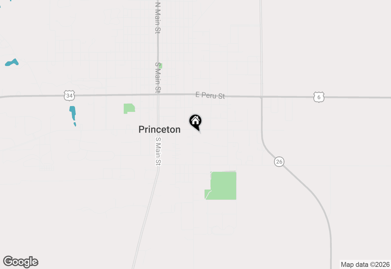 Map of 715 S Euclid Avenue, Princeton, IL 61356