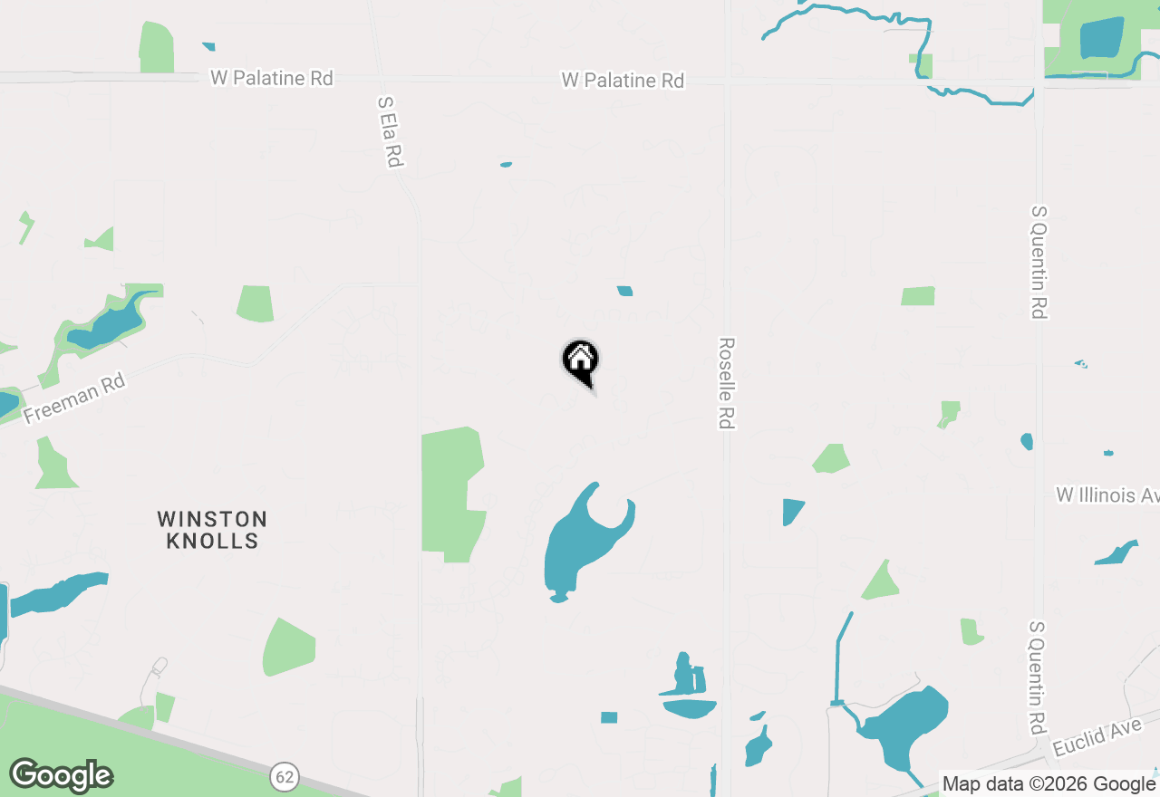 Map of 545 Windsor Road, Inverness, IL 60067