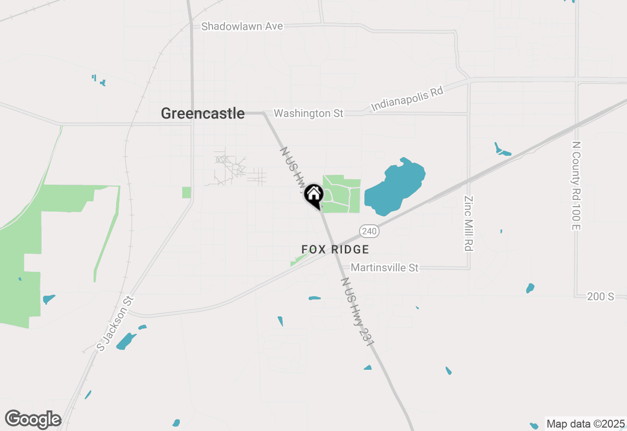 Map of 509 S Main Street, Greencastle, IN 46135