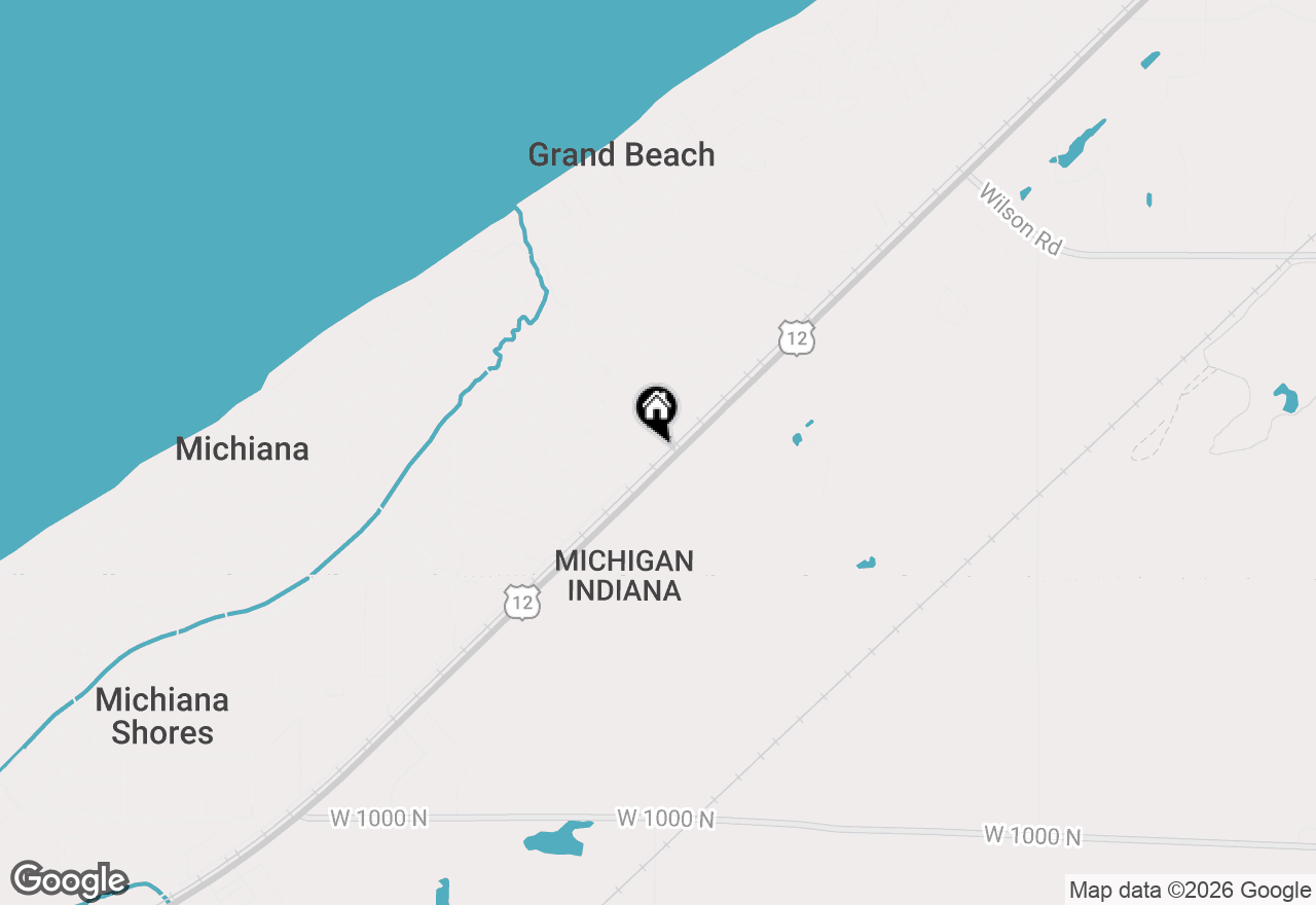 Map of 46355 Grand Beach Road, New Buffalo, MI 49117