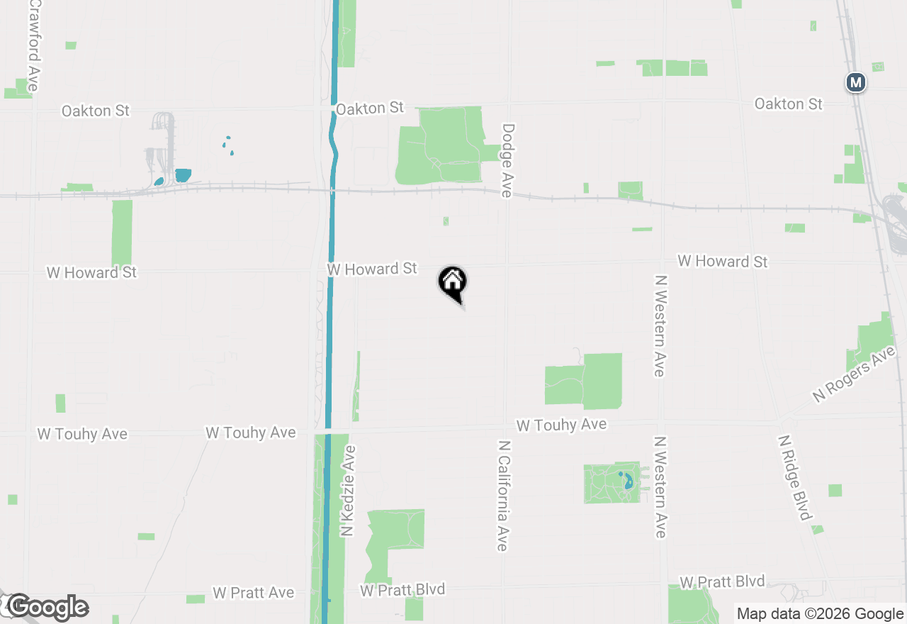 Map of 2921 W Birchwood Avenue, Chicago, IL 60645