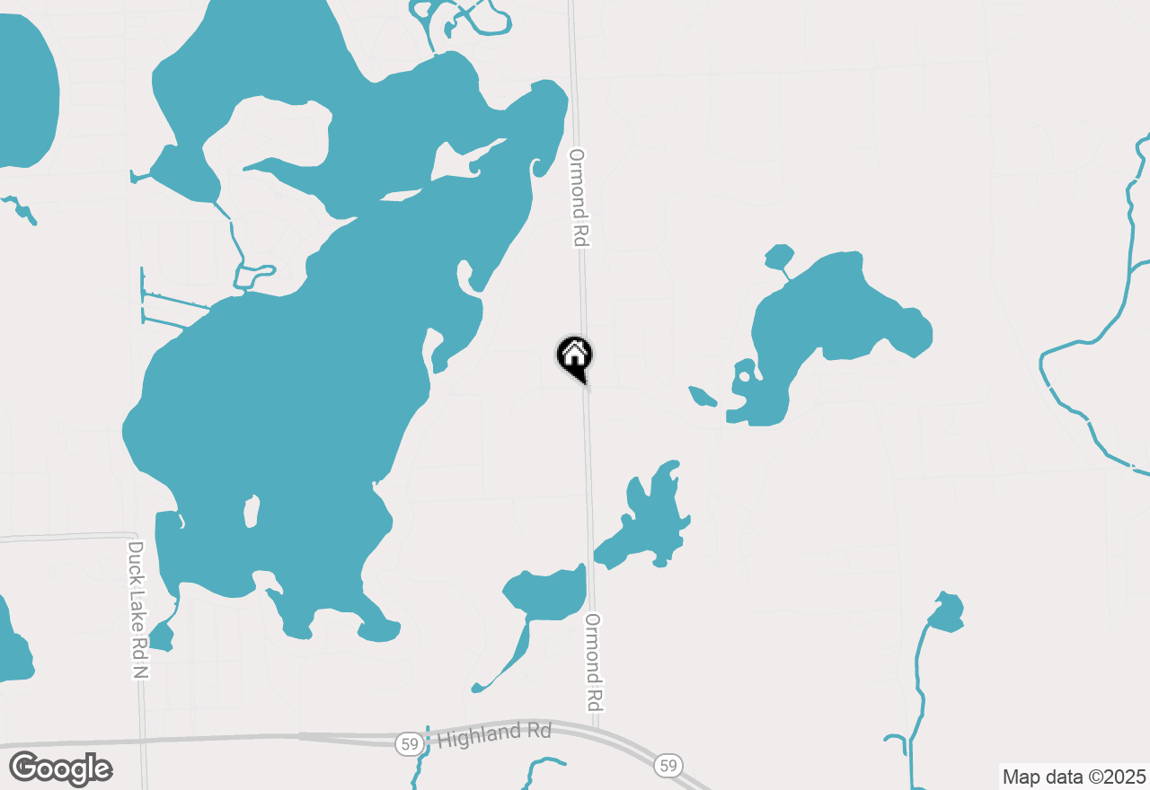 Map of 4490 Grass Lake Road, White Lake, MI 48383