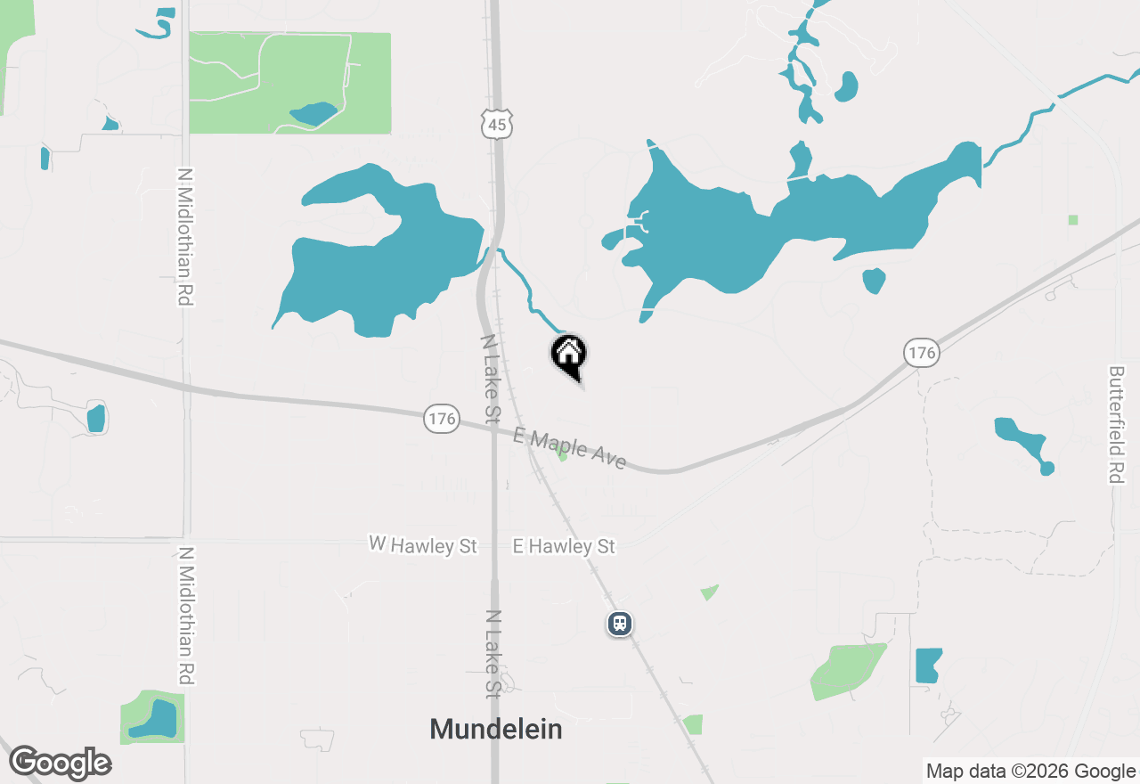 Map of 226 Charlotte Place, Mundelein, IL 60060