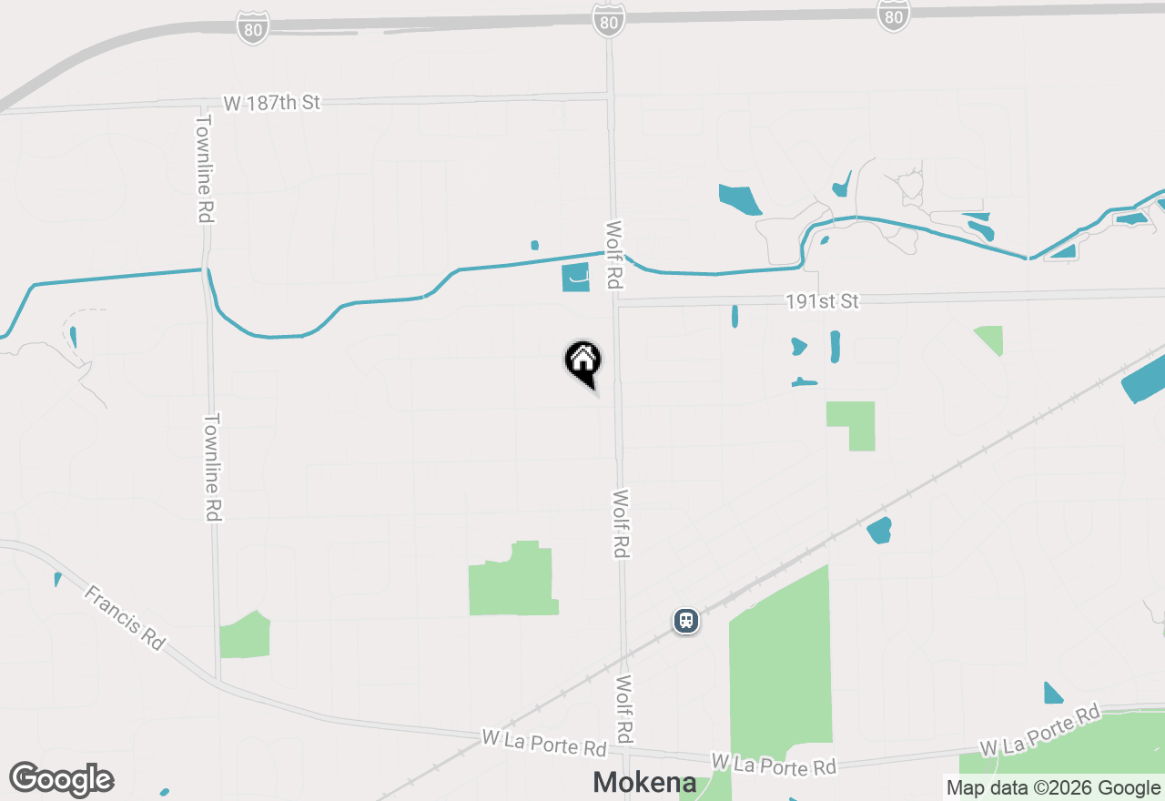 Map of 11248 193rd Street, Mokena, IL 60448