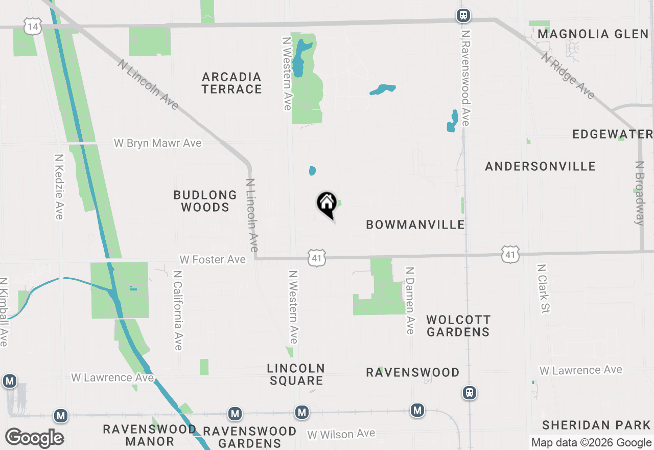 Map of 2250 W Berwyn Avenue, Chicago, IL 60625