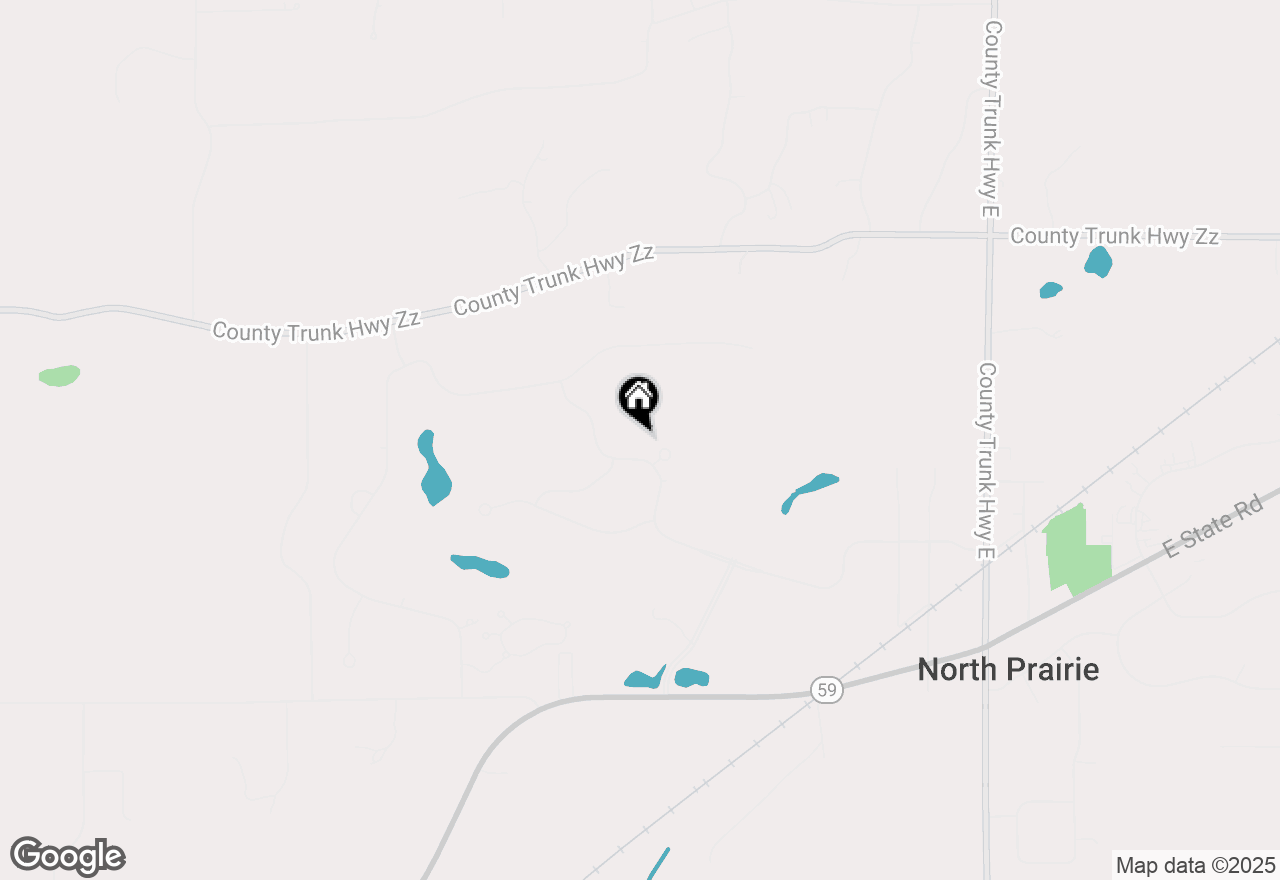 Map of 224 Augusta Way, North Prairie, WI 53153