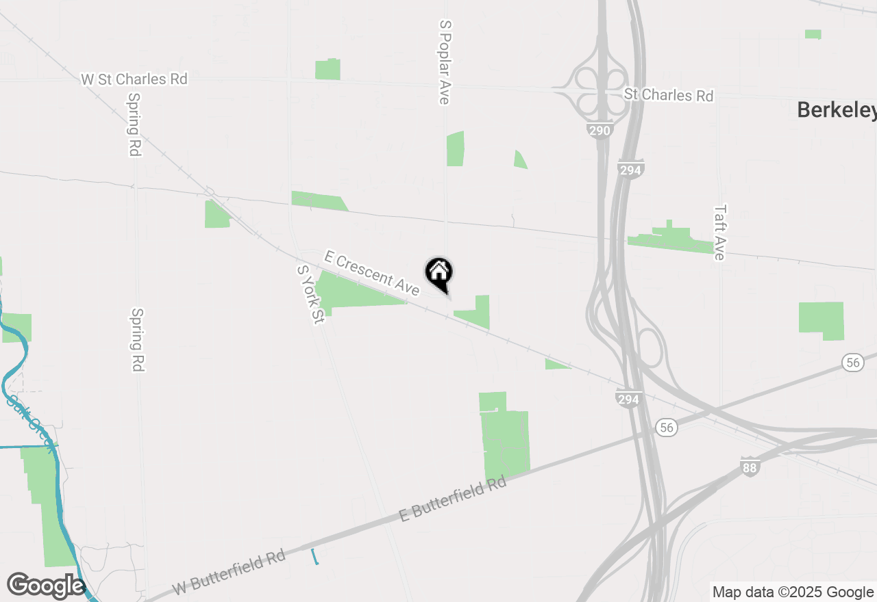 Map of 300 E Crescent Avenue, Elmhurst, IL 60126