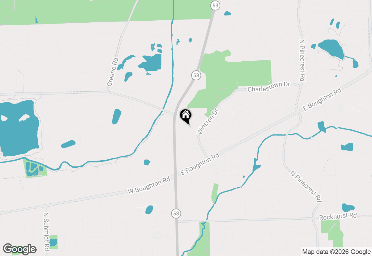 Map of 149 Thomas Road, Bolingbrook, IL 60440