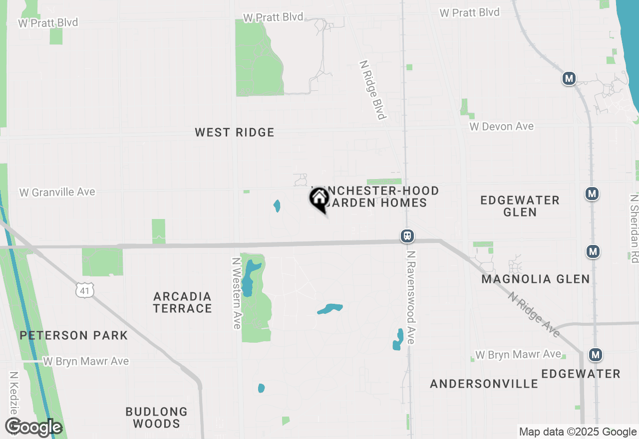 Map of 6108 N Hoyne Avenue, Chicago, IL 60659