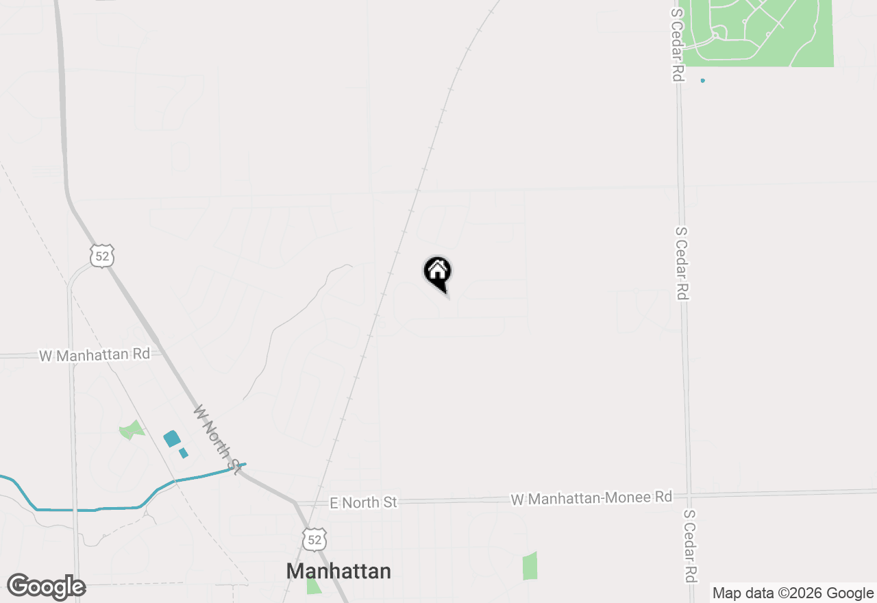 Map of 15020 W Quincy Circle, Manhattan, IL 60442