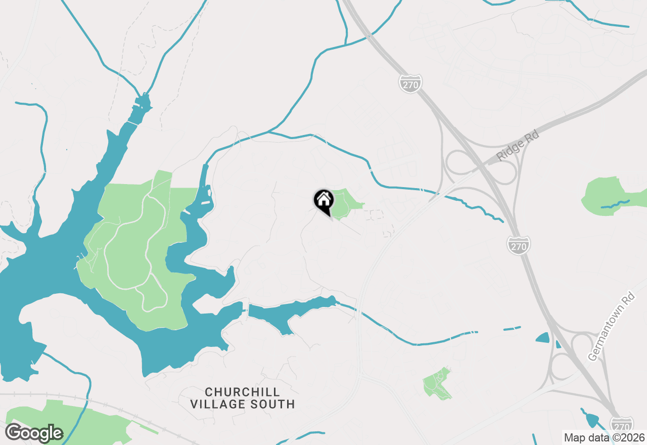 Map of 20540 Lowfield Drive, Germantown, MD 20874