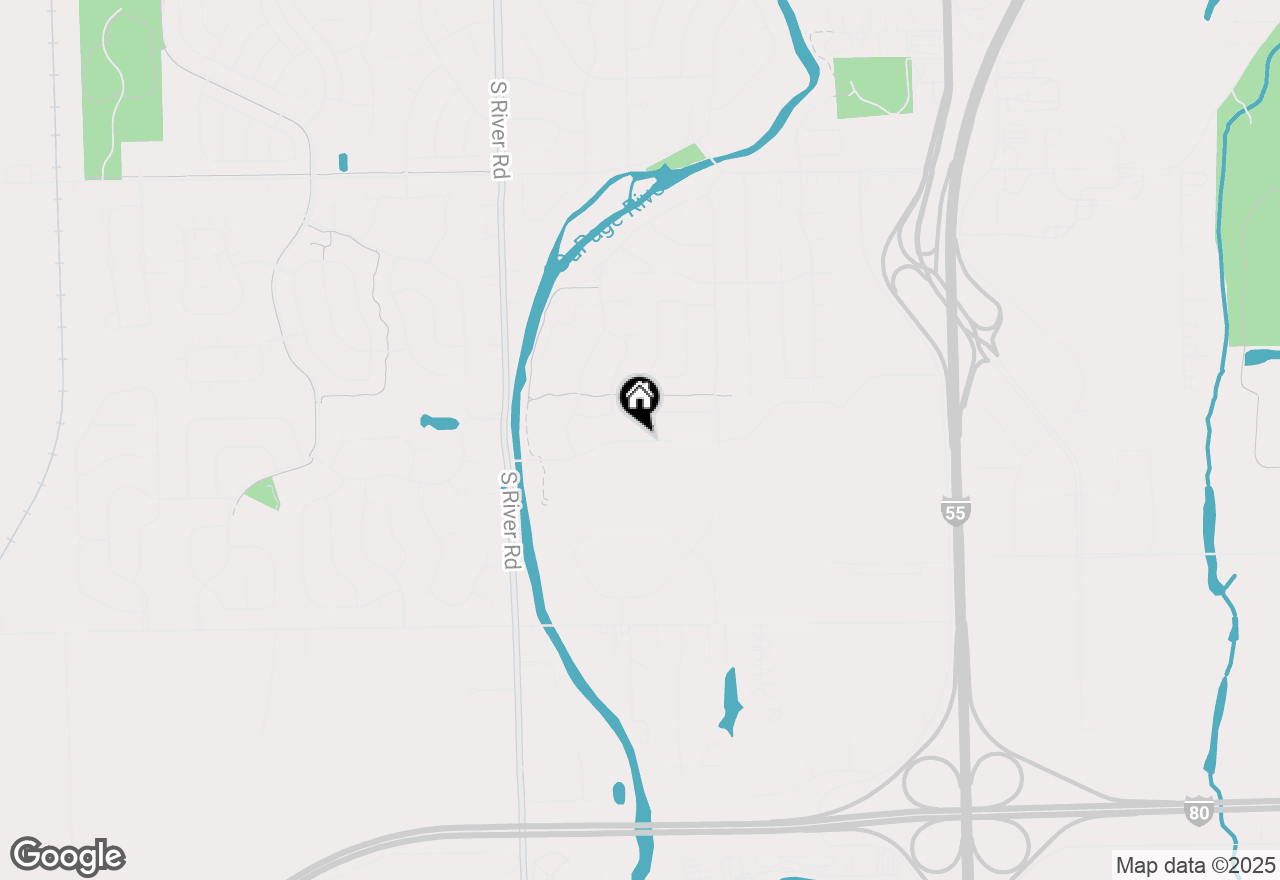 Map of 24563 River Crossing Drive, Shorewood, IL 60404