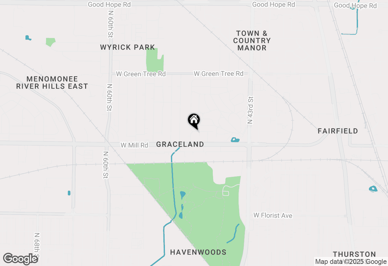 Map of 4823 W Brentwood Ave, Milwaukee, WI 53223