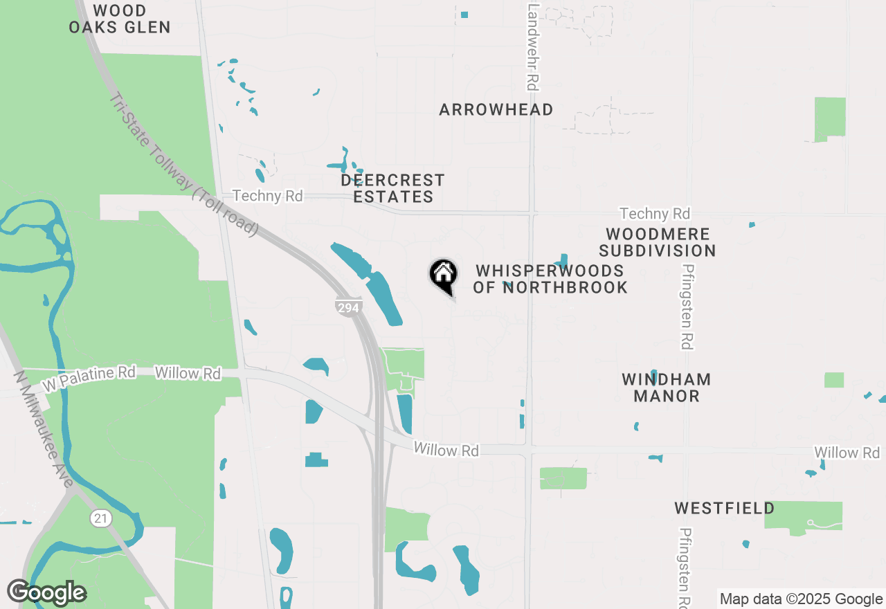 Map of 2240 White Oak Drive, Northbrook, IL 60062