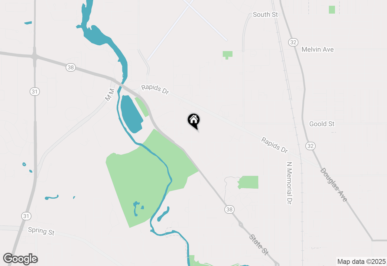 Map of 2031 Wustum Ave, Racine, WI 53404