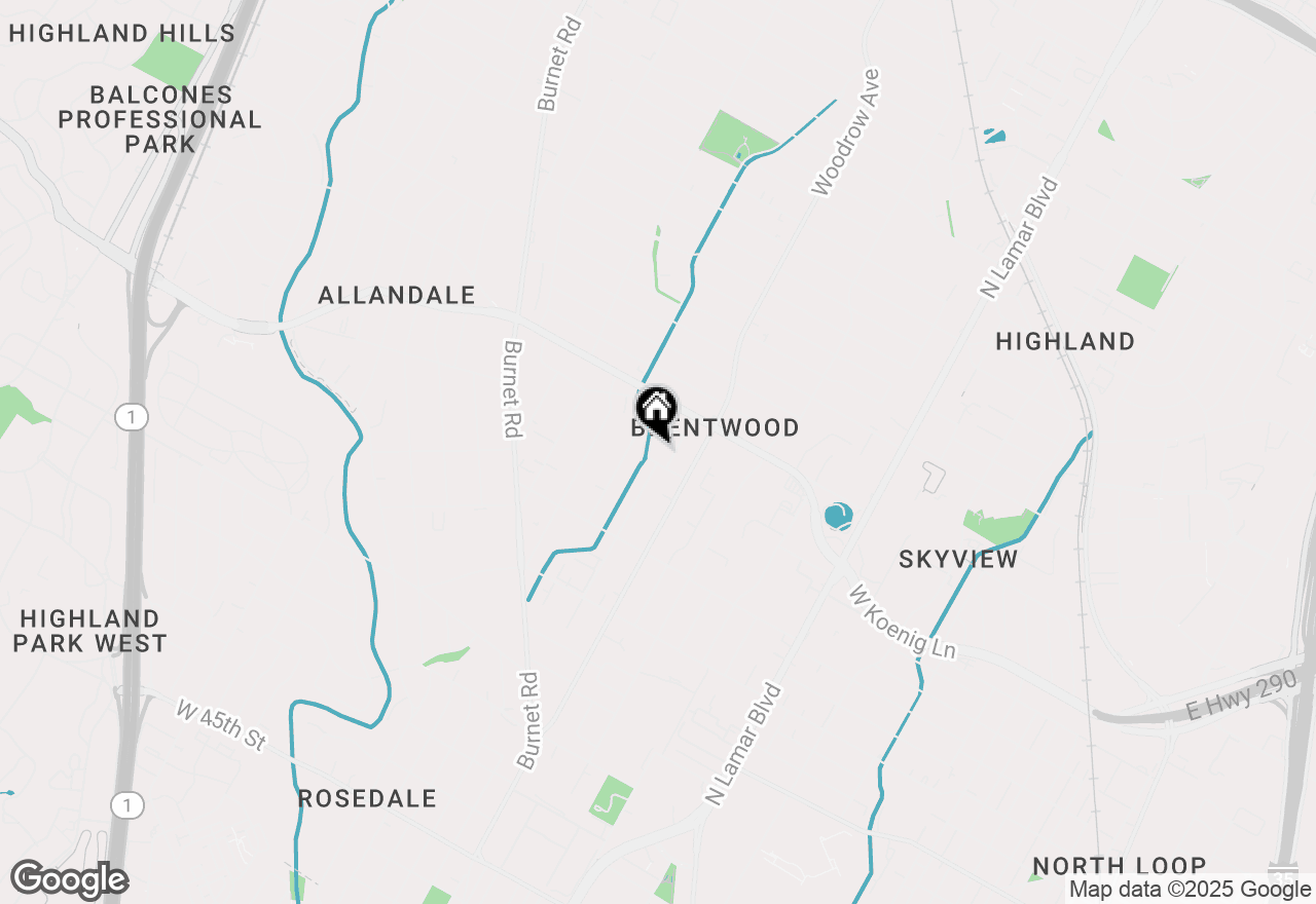 Map of 5703 Arroyo Seco St, Austin, TX 78756