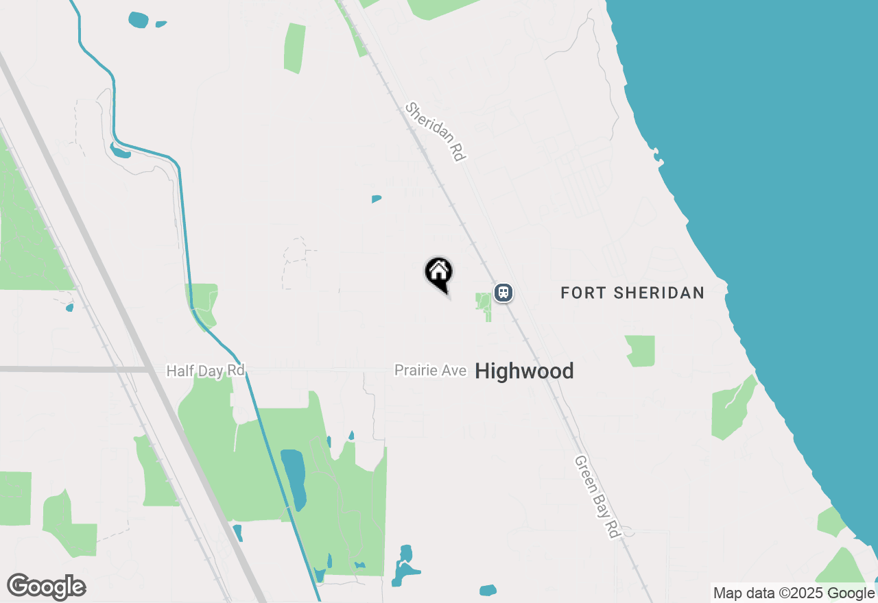 Map of 328 Oak Terrace Avenue, Highwood, IL 60040