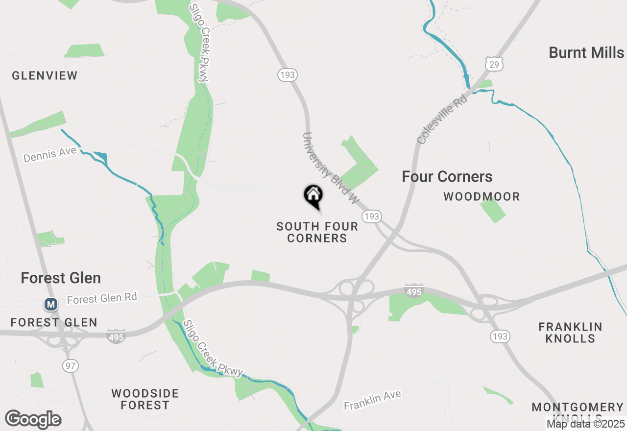 Map of 10108 Kinross Avenue, Silver Spring, MD 20901