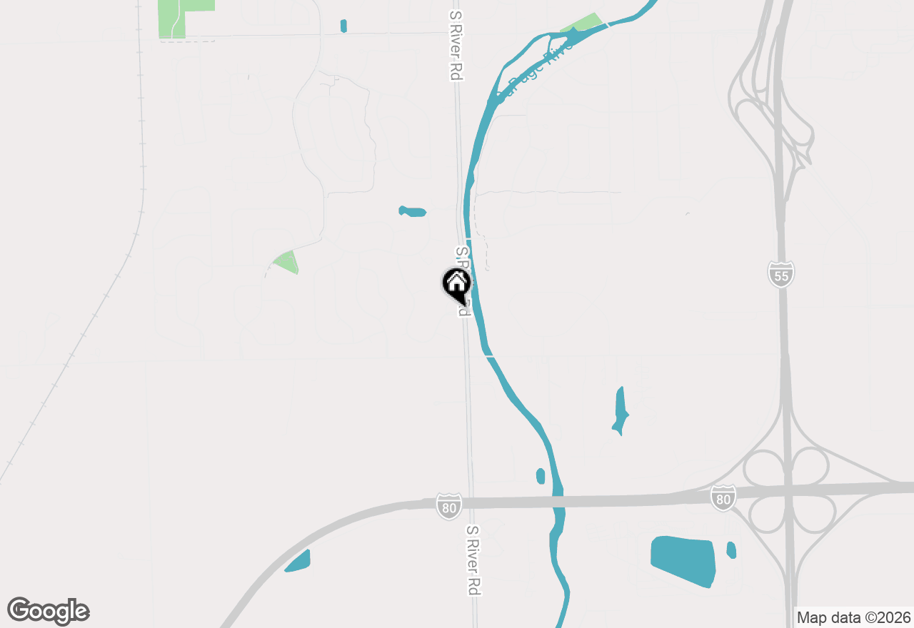 Map of 1512 Countryside Drive, Shorewood, IL 60404
