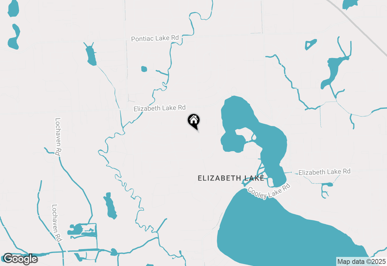 Map of 5524 Aylesbury Drive, Waterford, MI 48327