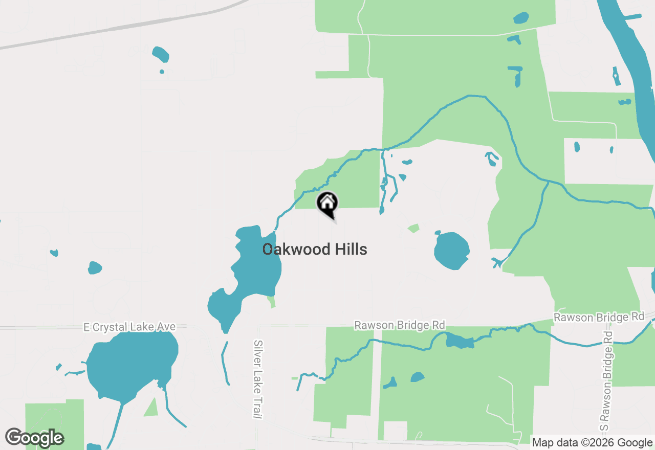 Map of 216 Hickory Road, Oakwood Hills, IL 60013