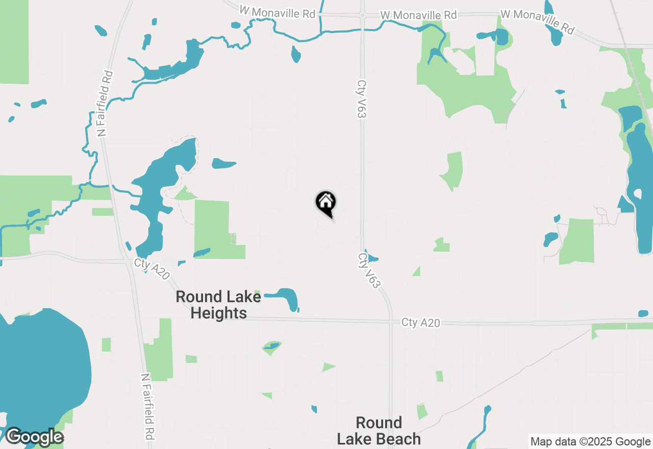 Map of 2033 Westview Lane, Round Lake Beach, IL 60073