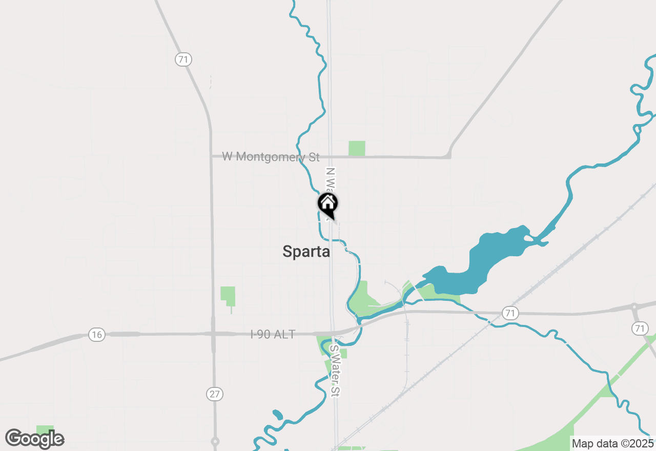Map of 144 N Water St, Sparta, WI 54656