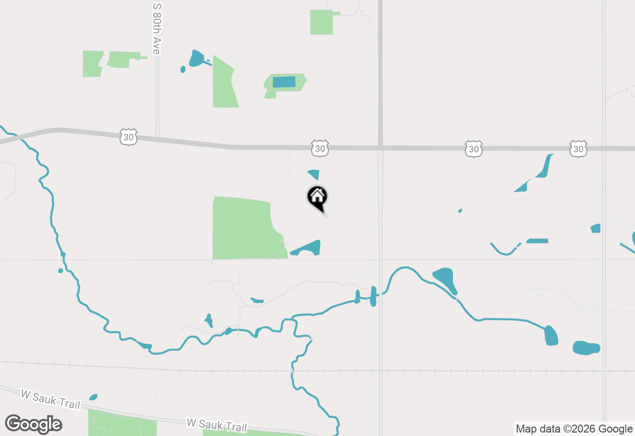 Map of 21367 Brittany Drive, Frankfort, IL 60423