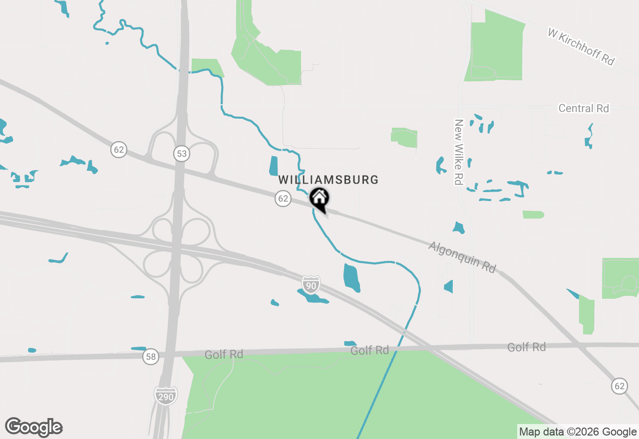 Map of 5001 Carriageway Drive #A209, Rolling Meadows, IL 60008