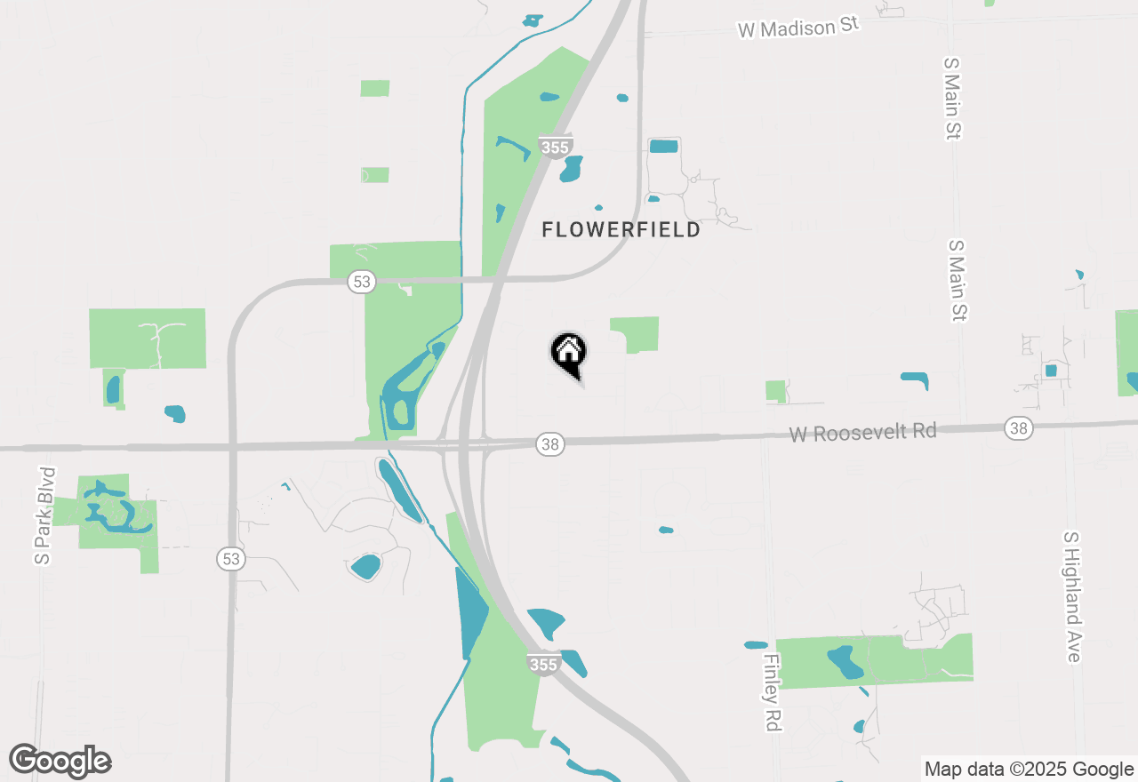 Map of 1132 Brighton Place, Glen Ellyn, IL 60137