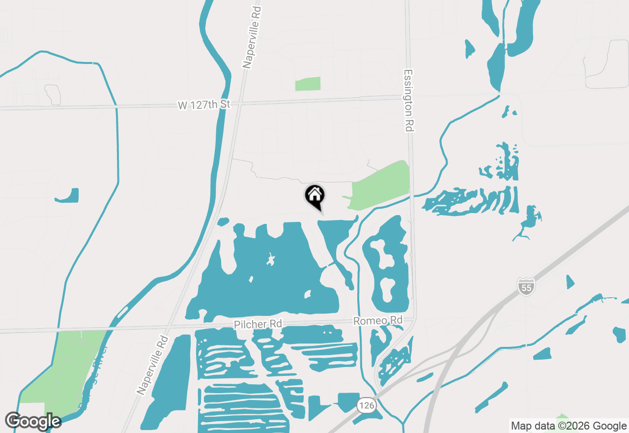 Map of 22743 Marina Drive, Plainfield, IL 60585