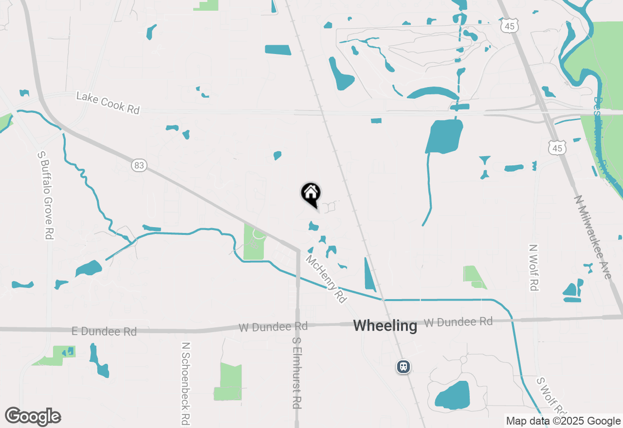 Map of 716 Sutton Circle, Wheeling, IL 60090