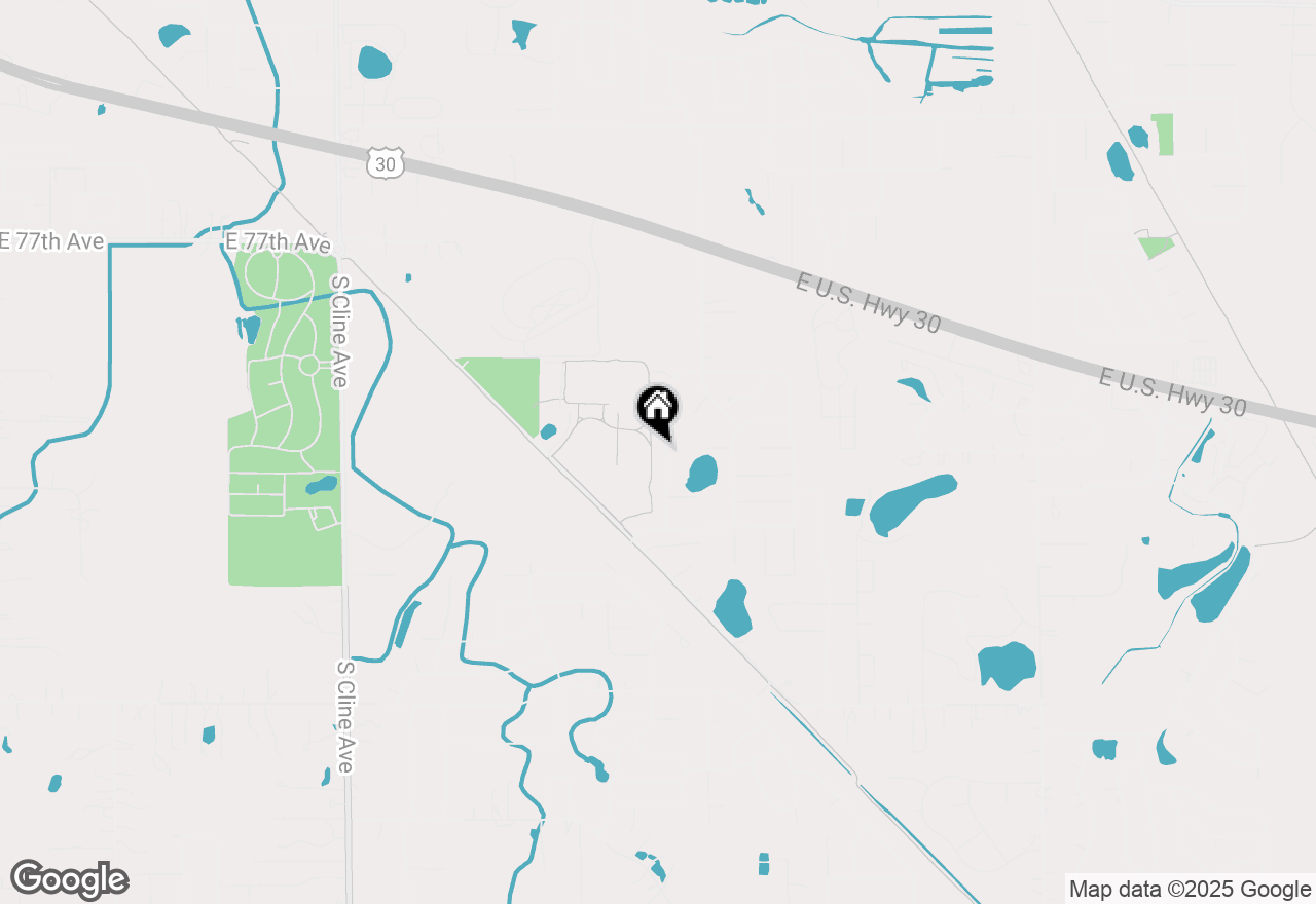 Map of 2756 Autumn Drive, Crown Point, IN 46307