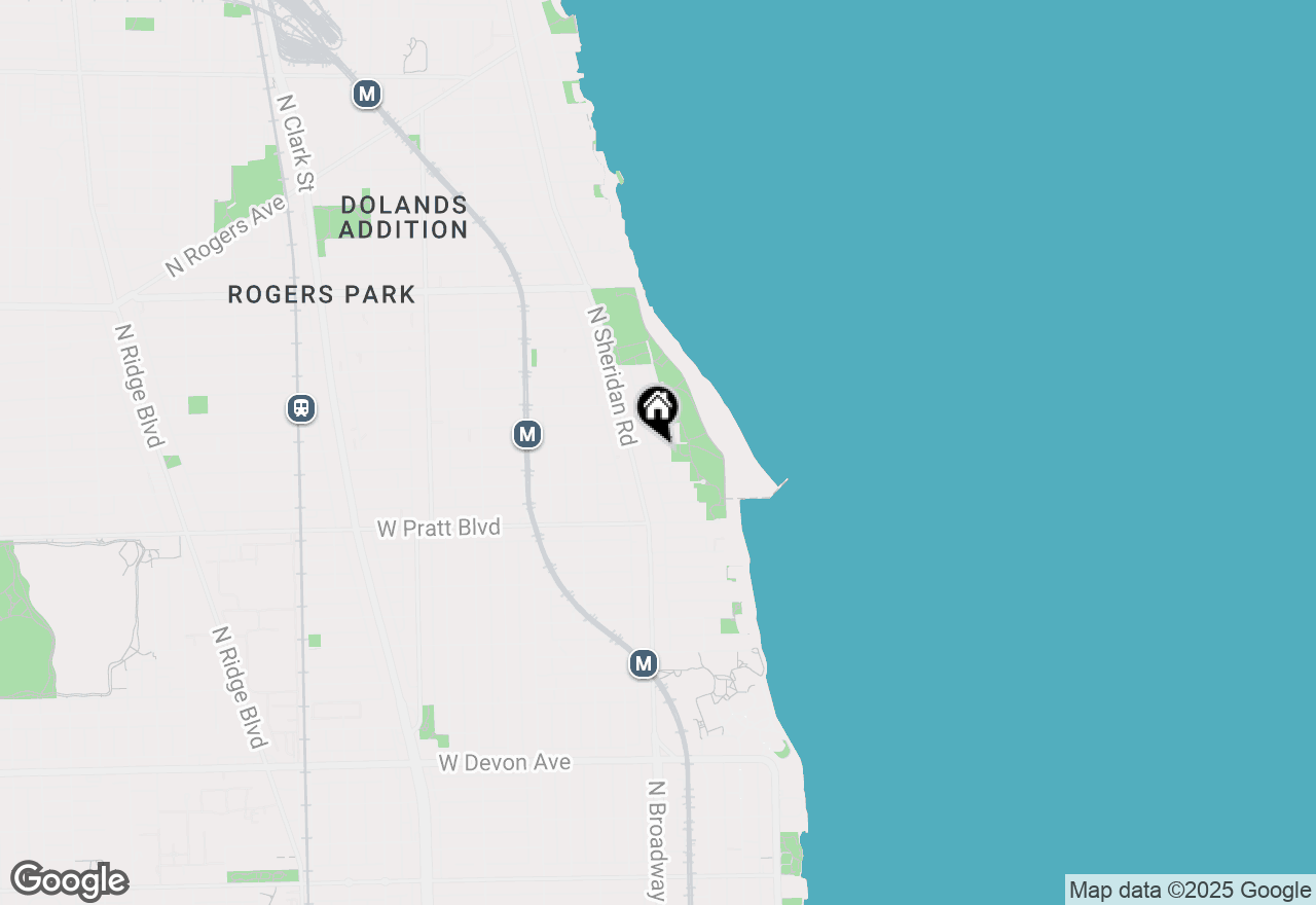 Map of 1141 W Morse Avenue, Chicago, IL 60626