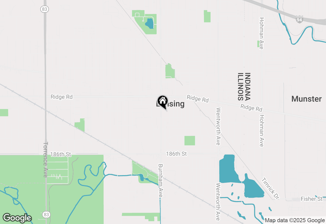 Map of 18269 Burnham Avenue, Lansing, IL 60438