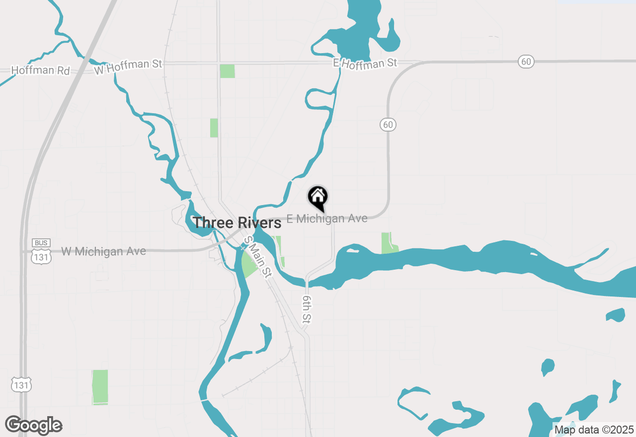 Map of 261 E Michigan Avenue, Three Rivers, MI 49093