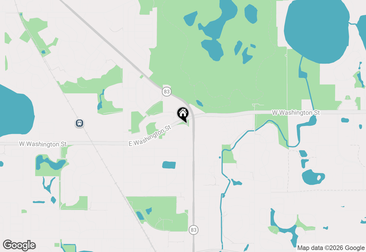 Map of 486 Rock Hall Circle, Grayslake, IL 60030
