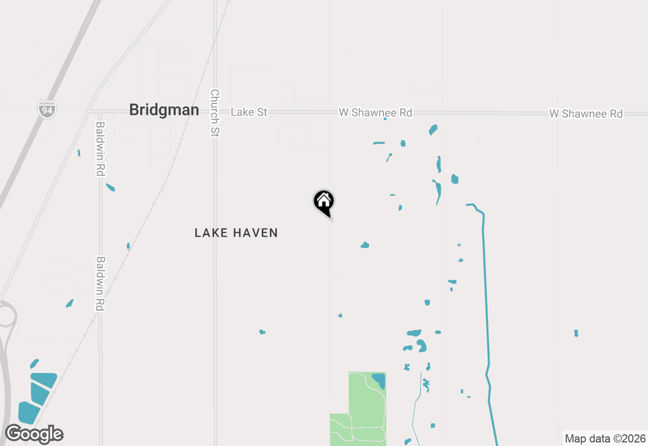 Map of 10084 Gast Road, Bridgman, MI 49106