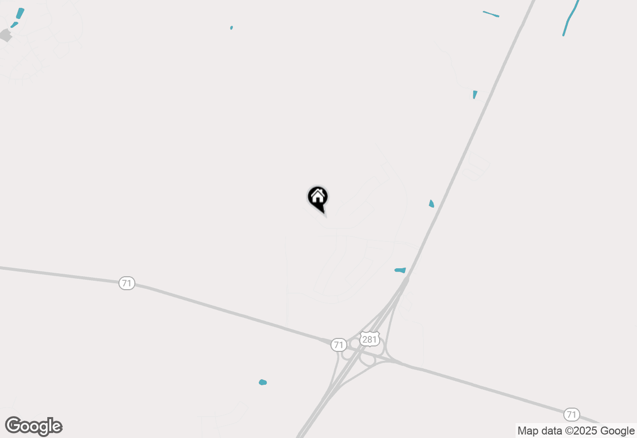 Map of 340 Rock Springs Dr, Marble Falls, TX 78654