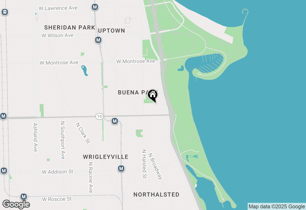 Map of 710 W Bittersweet Place #3, Chicago, IL 60613