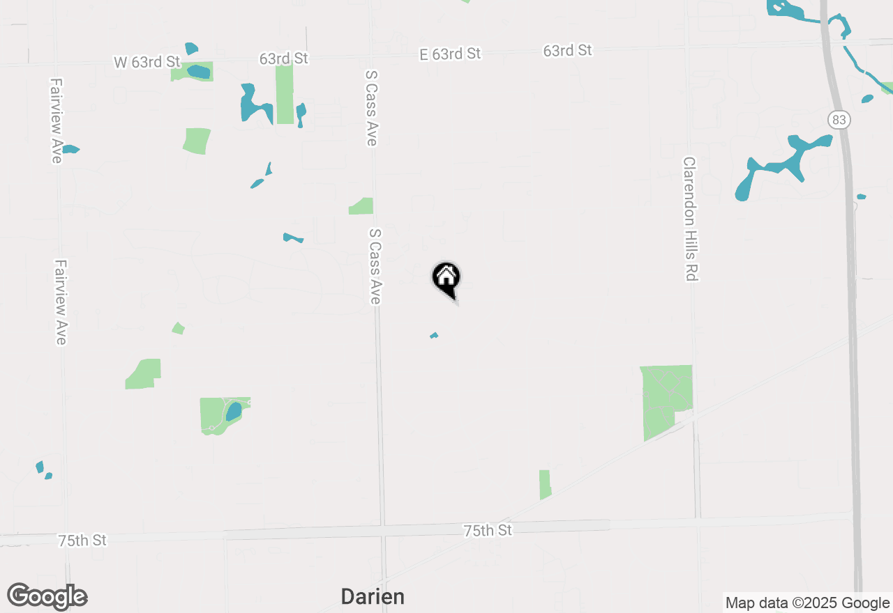Map of 1005 69th Street, Darien, IL 60561