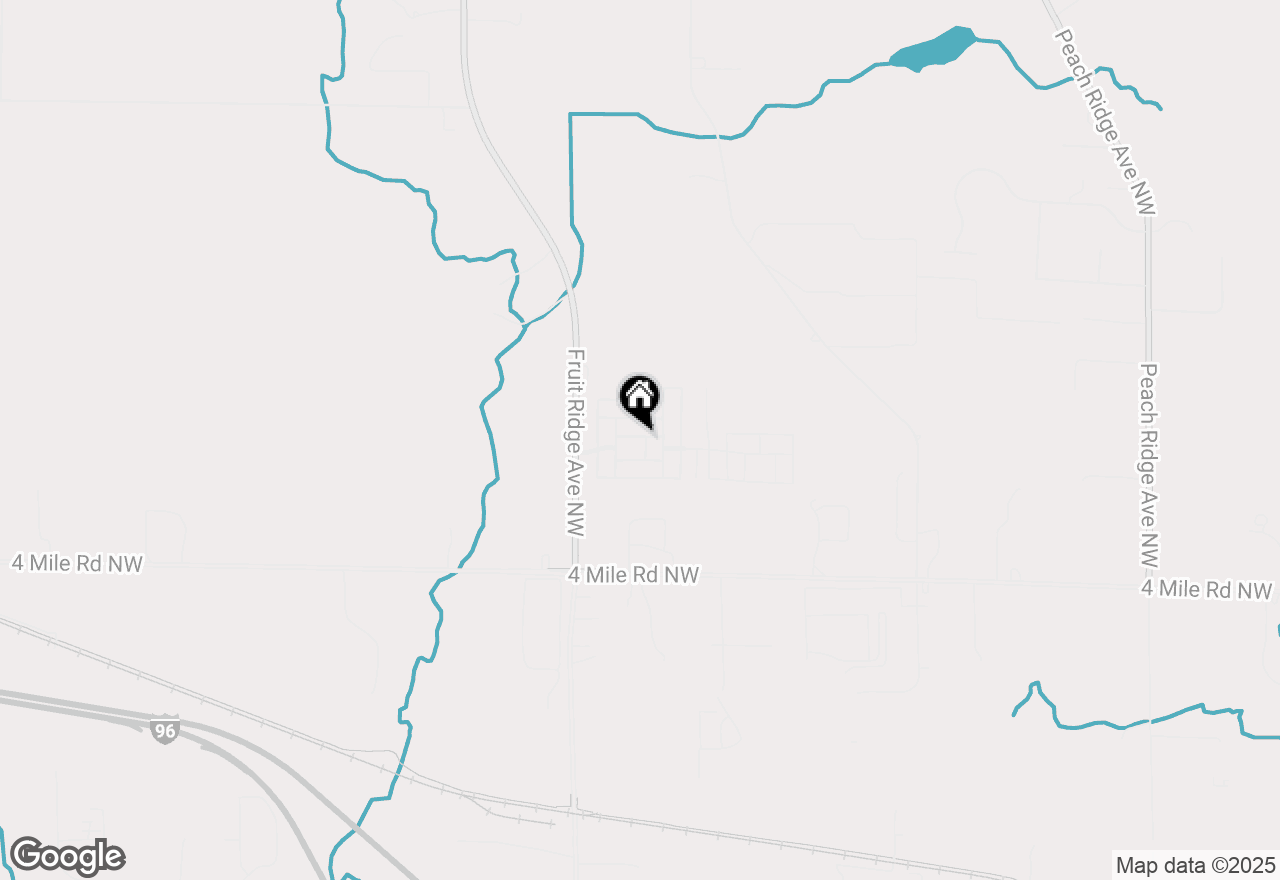 Map of 3658 Saint Moritz Street Nw, Grand Rapids, MI 49544